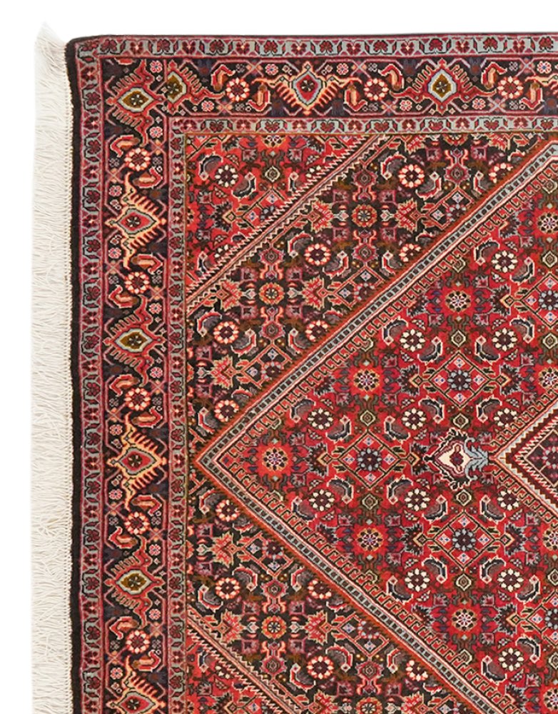 Bidjar Bookan — Hand-knotted, 111x182 cm, Red, 100% Virgin Wool | View 3