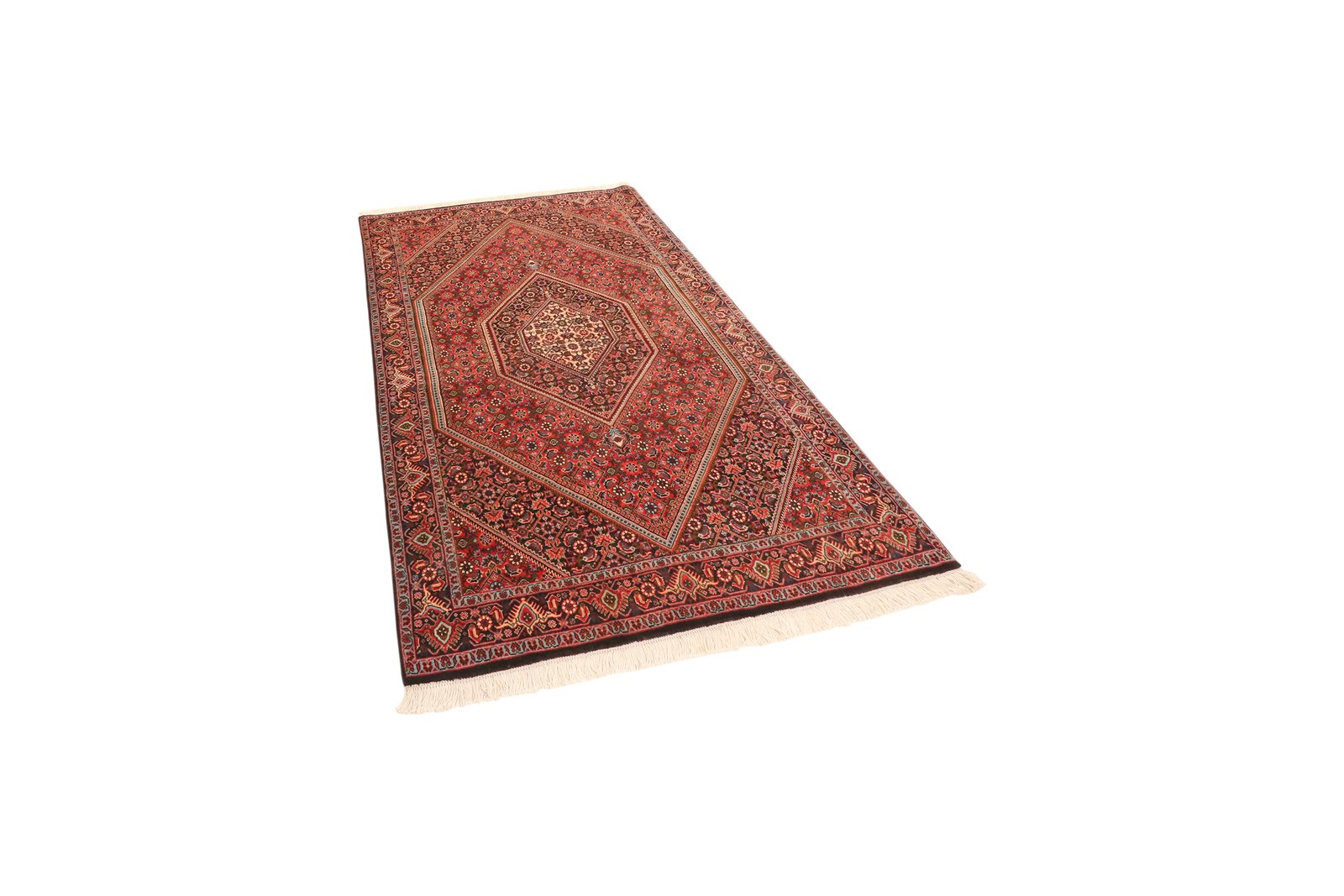 Bidjar Bookan — Hand-knotted, 111x182 cm, Red, 100% Virgin Wool | View 5