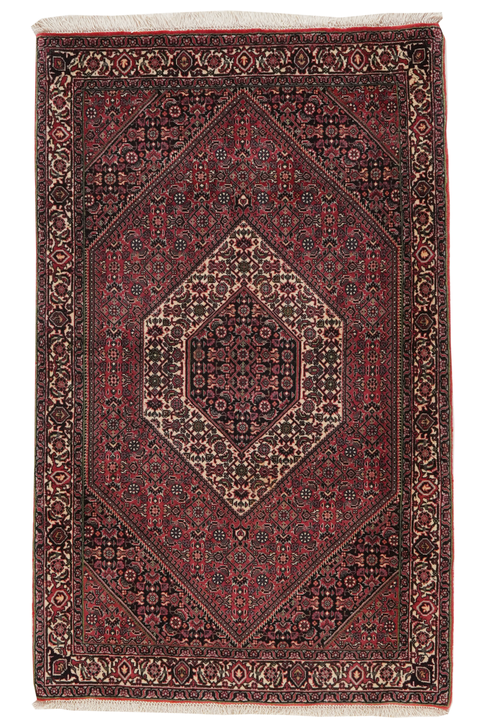 Bidjar Bookan — Handgefertigt, 152x94 cm, Beige, 100% Virgin Wool | Main view