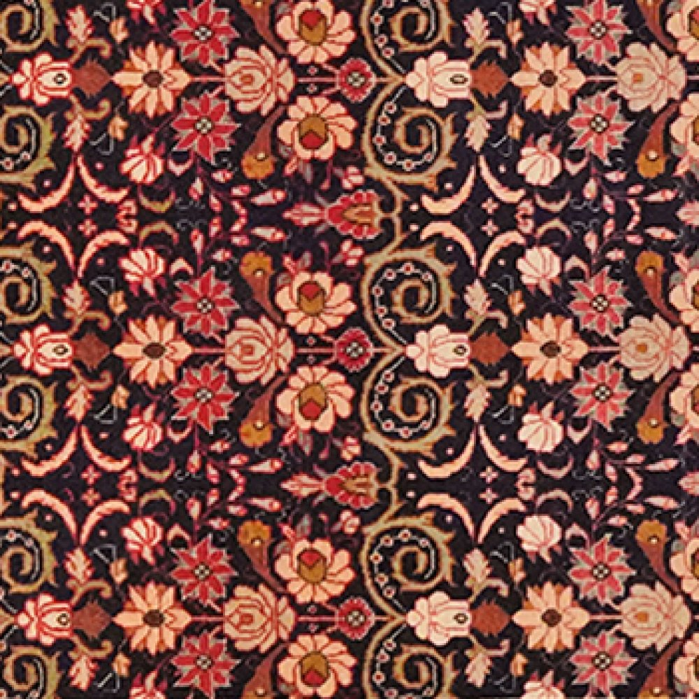 Bidjar Tekkab — Hand-knotted, 96x324 cm, Blue, 100% Virgin Wool | View 4