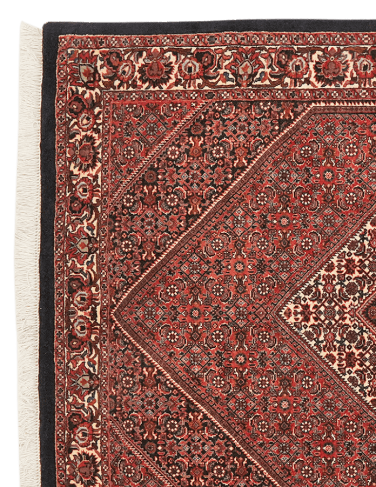 Bidjar Bookan — Hand-knotted, 115x178 cm, Red, 100% Virgin Wool | View 3
