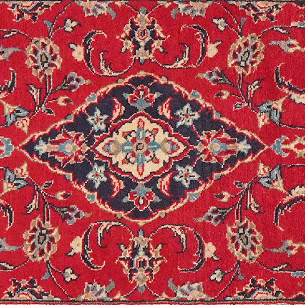 Ardakan — Hand-knotted, 82x223 cm, Red, 100% Virgin Wool | View 4