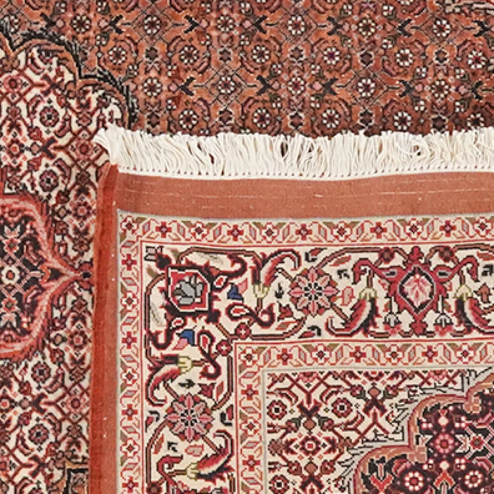 Bidjar Bookan — Hand-knotted, 109x160 cm, Red, 100% Virgin Wool | View 6