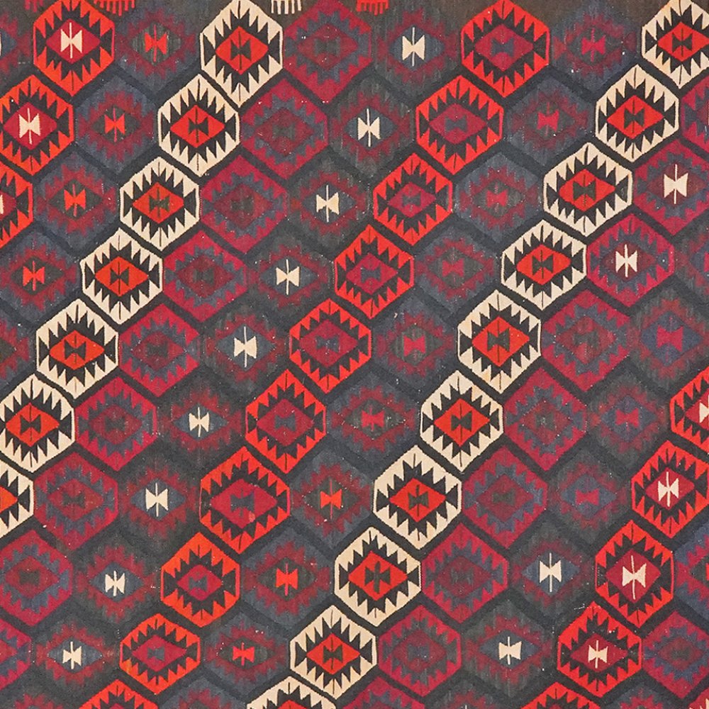 Kelim — Handmade, 186x320 cm, Multicolor, 100% Virgin Wool | View 4