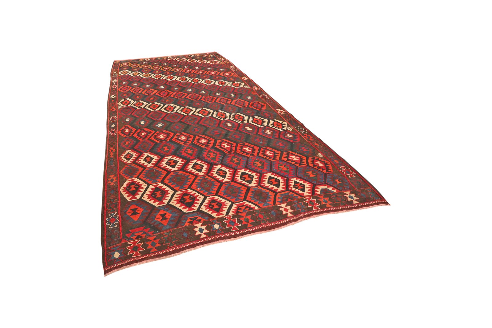 Kelim — Handmade, 186x320 cm, Multicolor, 100% Virgin Wool | View 5