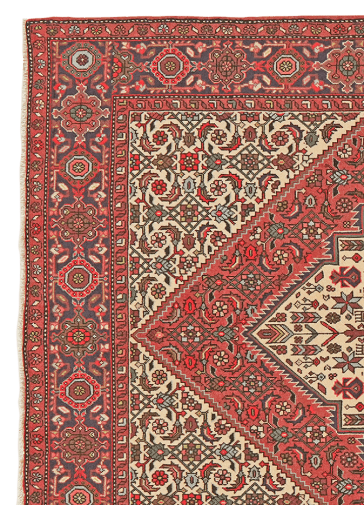 Goltuk — Hand-knotted, 132x215 cm, Beige, 100% Virgin Wool | View 3