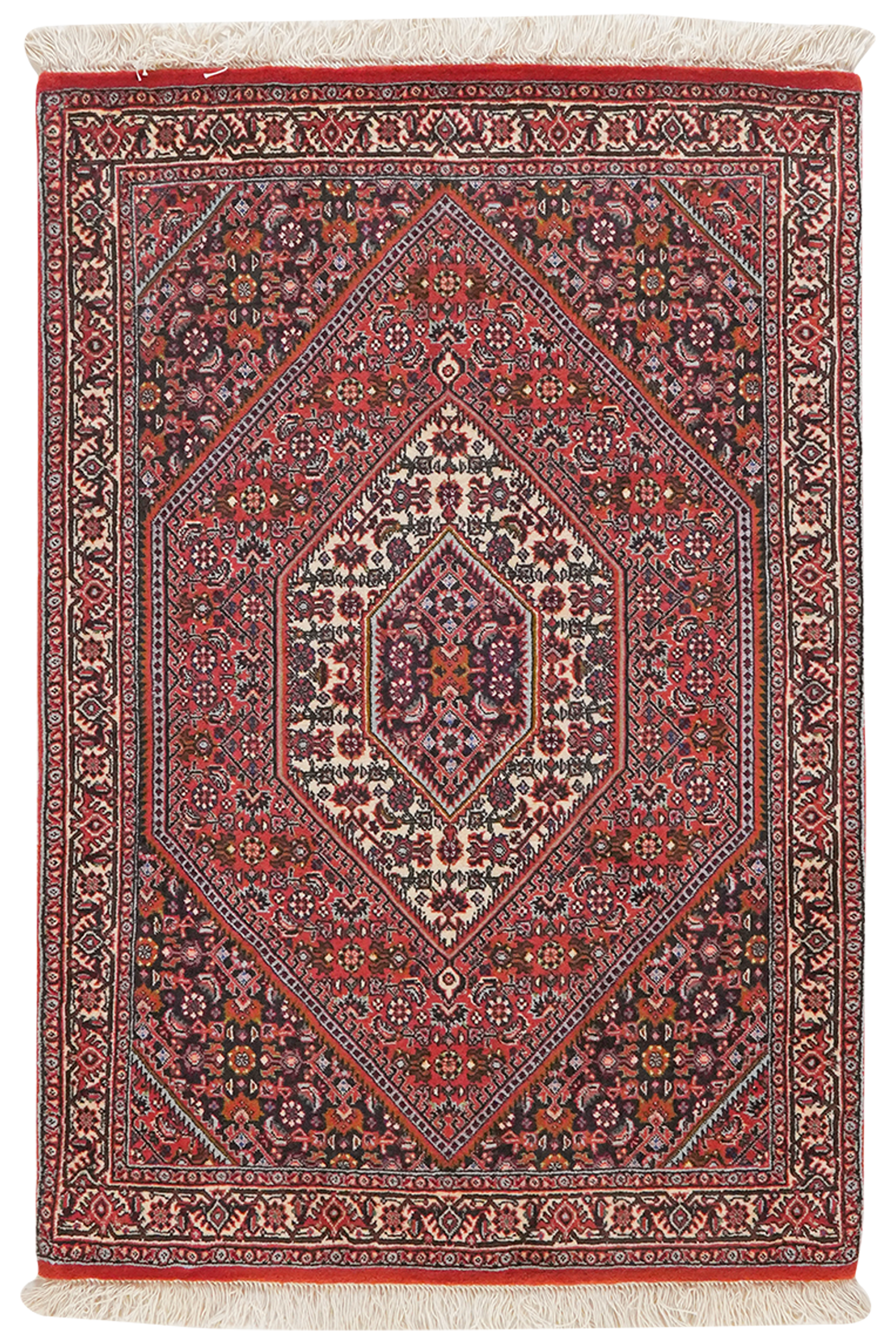 Bidjar Bookan — Handgefertigt, 112x75 cm, Beige, 100% Virgin Wool | Main view