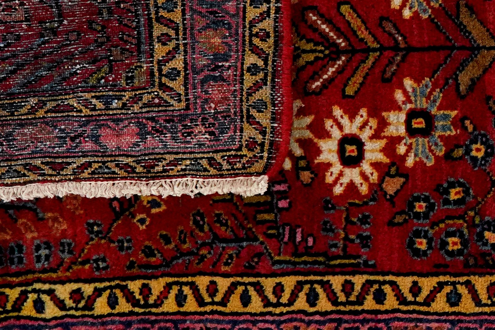 Mehreban — Hand-knotted, 78x219 cm, Red, 100% Virgin Wool | View 6