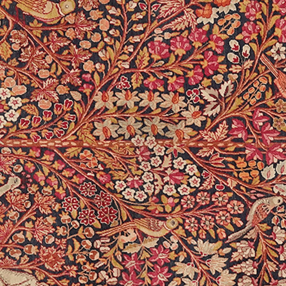 Ravar — Hand-knotted, 139x236 cm, Blue, 100% Virgin Wool | View 4