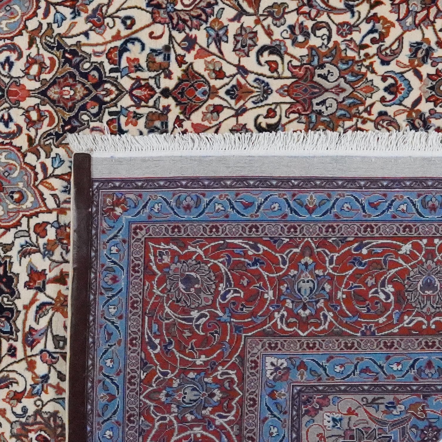 Sarough — Hand-knotted, 308x404 cm, Beige, 100% Virgin Wool | View 6