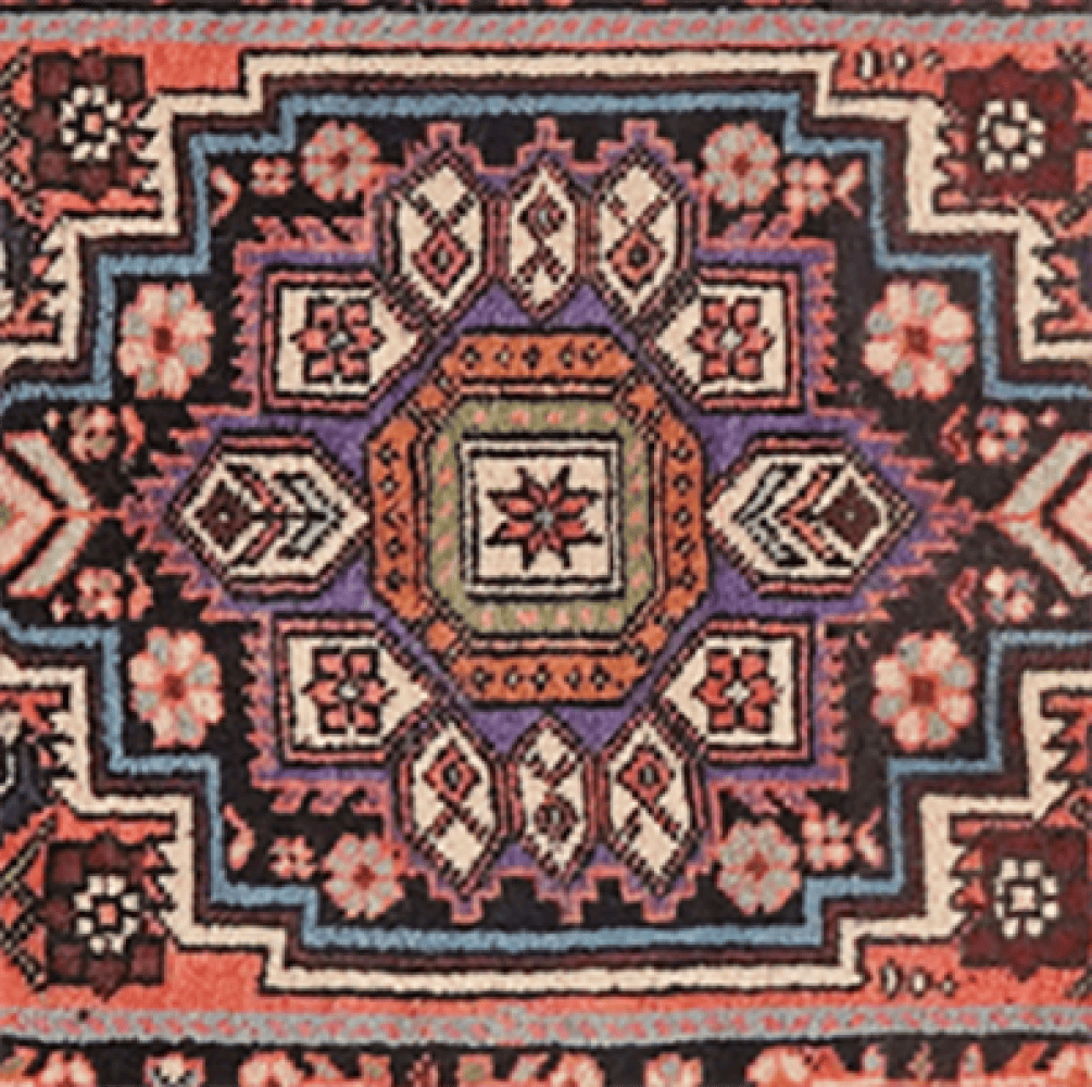 Goltuk — Hand-knotted, 46x66 cm, Red, 100% Virgin Wool | View 4