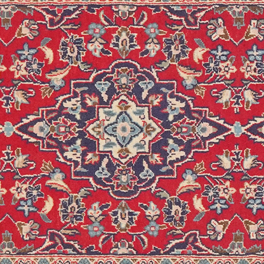 Ardakan — Hand-knotted, 100x320 cm, Red, 100% Virgin Wool | View 4