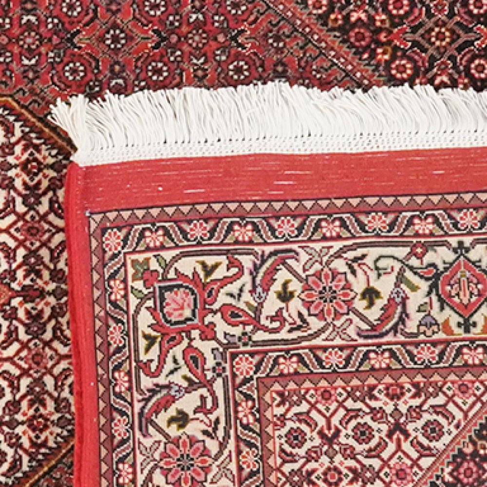 Bidjar Bookan — Hand-knotted, 107x167 cm, Red, 100% Virgin Wool | View 6