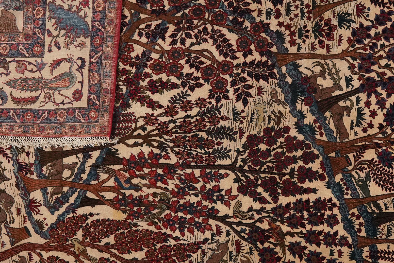 Isfahan — Hand-knotted, 212x322 cm, Brown, 100% Virgin Wool | View 5