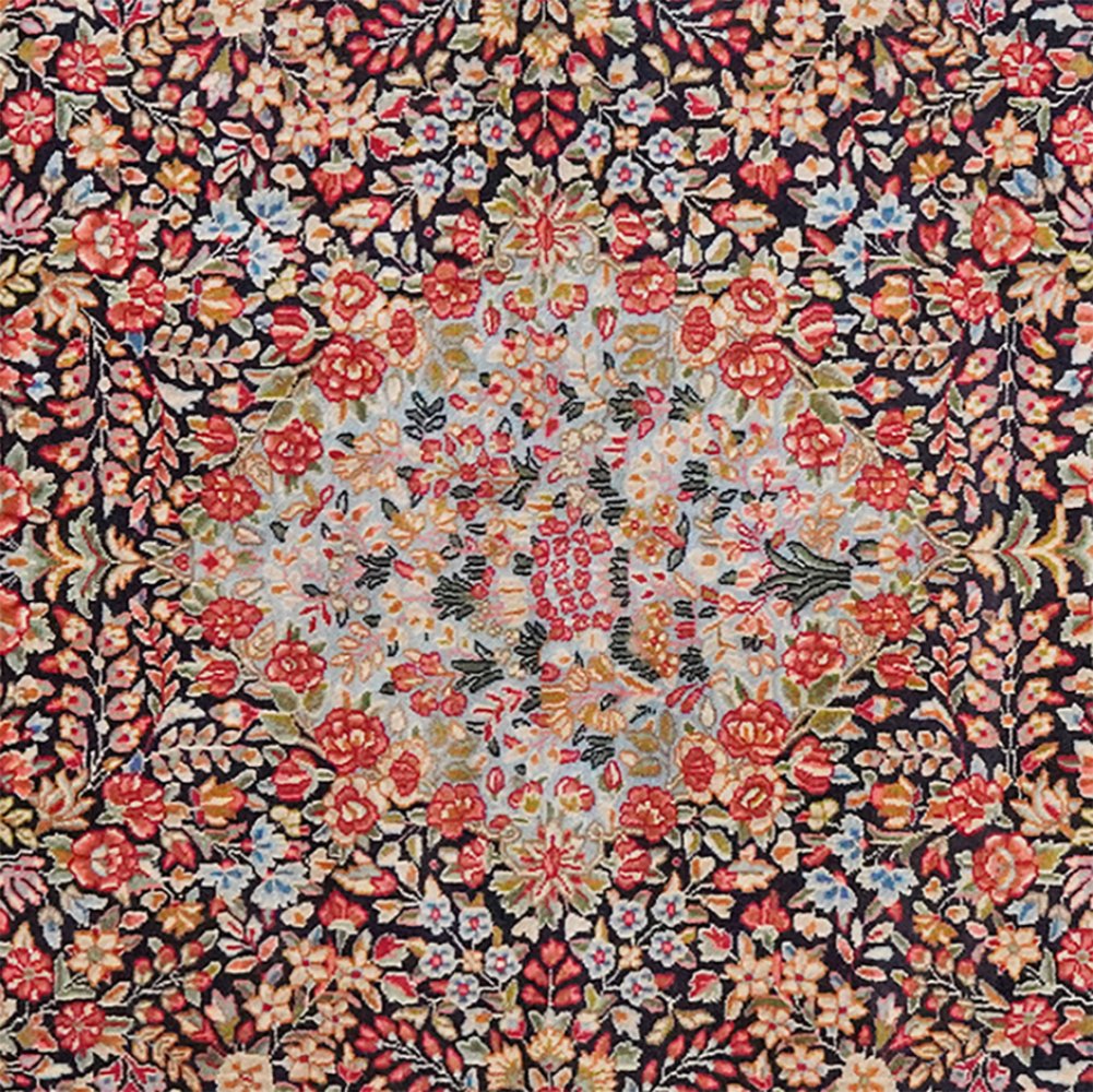 Ravar — Hand-knotted, 179x235 cm, Blue, 100% Virgin Wool | View 4