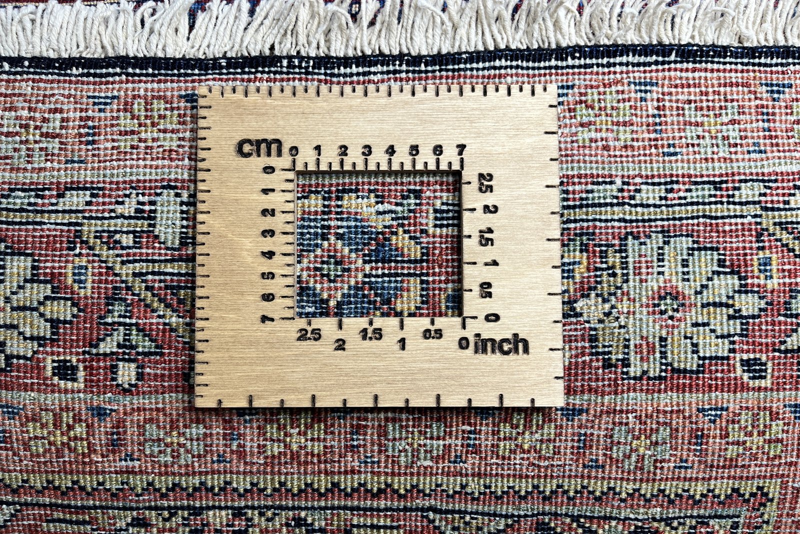 Mohadjeran — Hand-knotted, 132x198 cm, Blue, 100% Virgin Wool | View 11