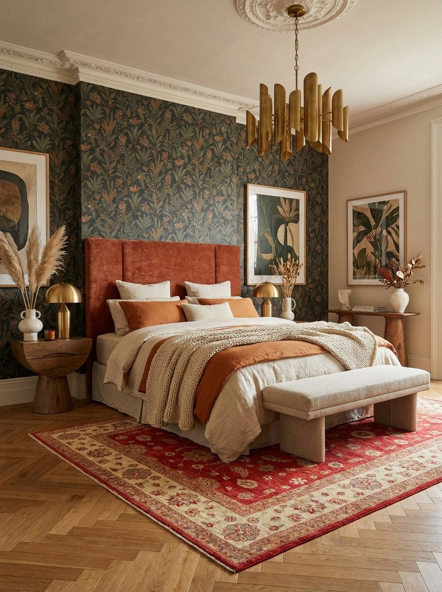 Ziegler — Handgefertigt, 269x196 cm, Beige, 100% Virgin Wool | Back view