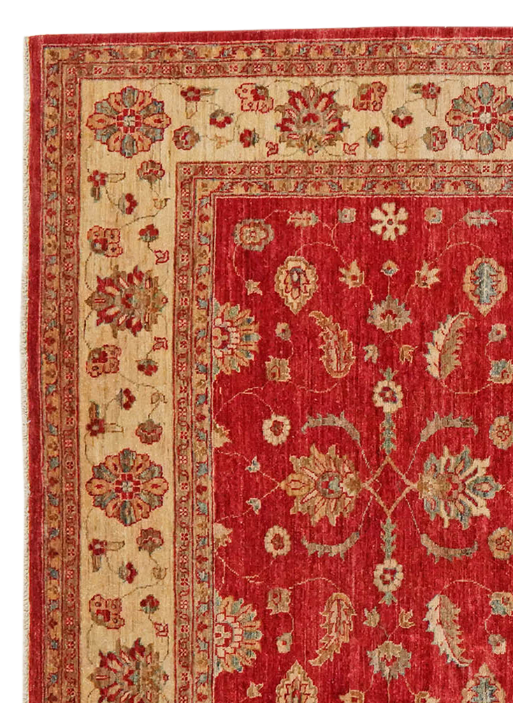 Ziegler — Handgefertigt, 269x196 cm, Beige, 100% Virgin Wool | View 4