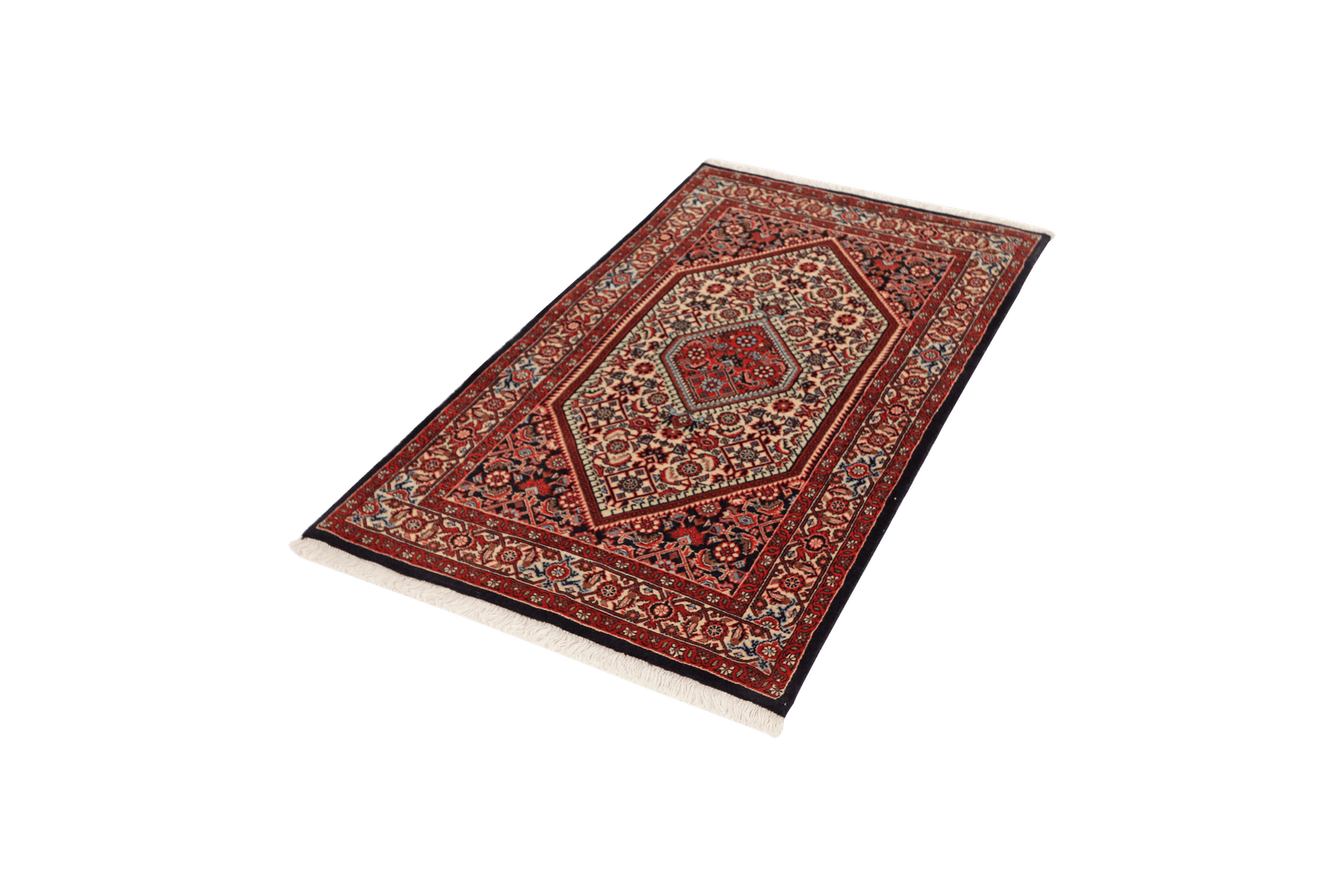 Bidjar Zandjan — Hand-knotted, 85x148 cm, Beige, 100% Virgin Wool | View 5