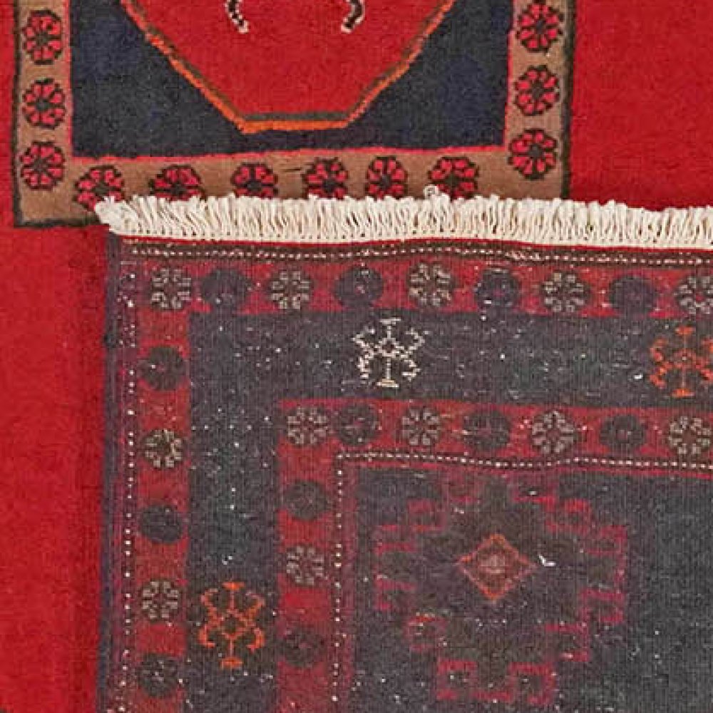 Kelardasht — Hand-knotted, 256x294 cm, Red, 100% Virgin Wool | View 6