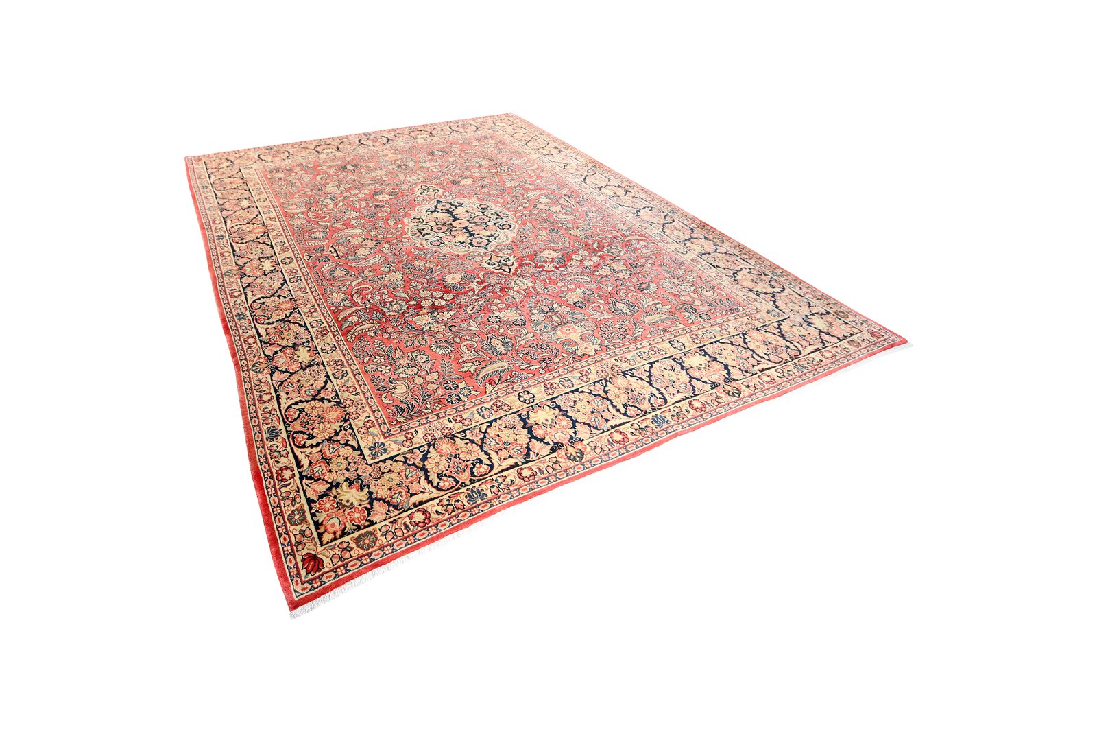 Mohadjeran — Hand-knotted, 267x354 cm, Beige, 100% Virgin Wool | View 5