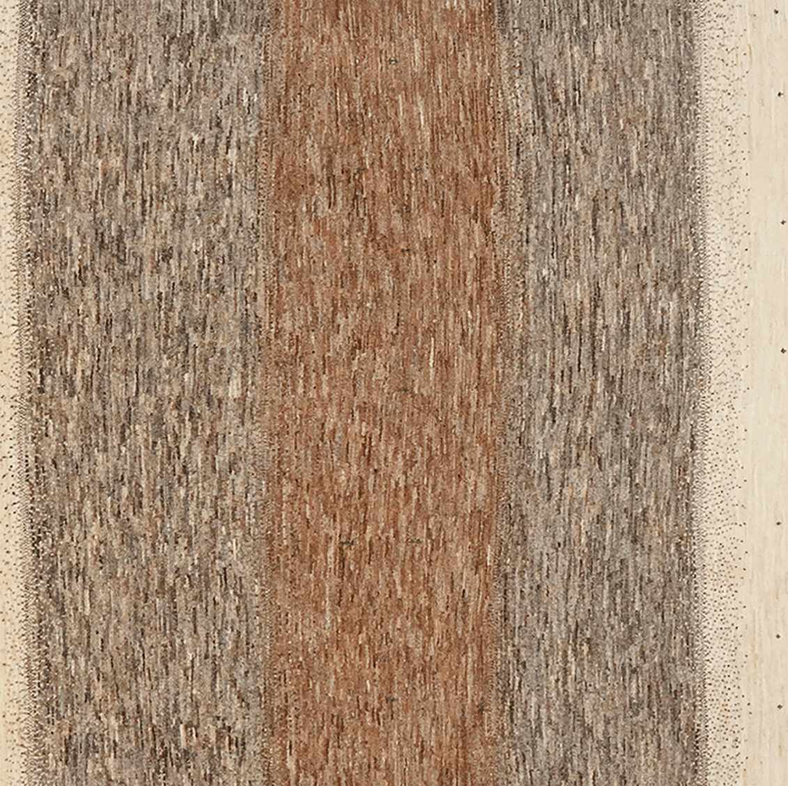 Rizbaf — Hand-knotted, 217x296 cm, Brown, 100% Virgin Wool | View 4