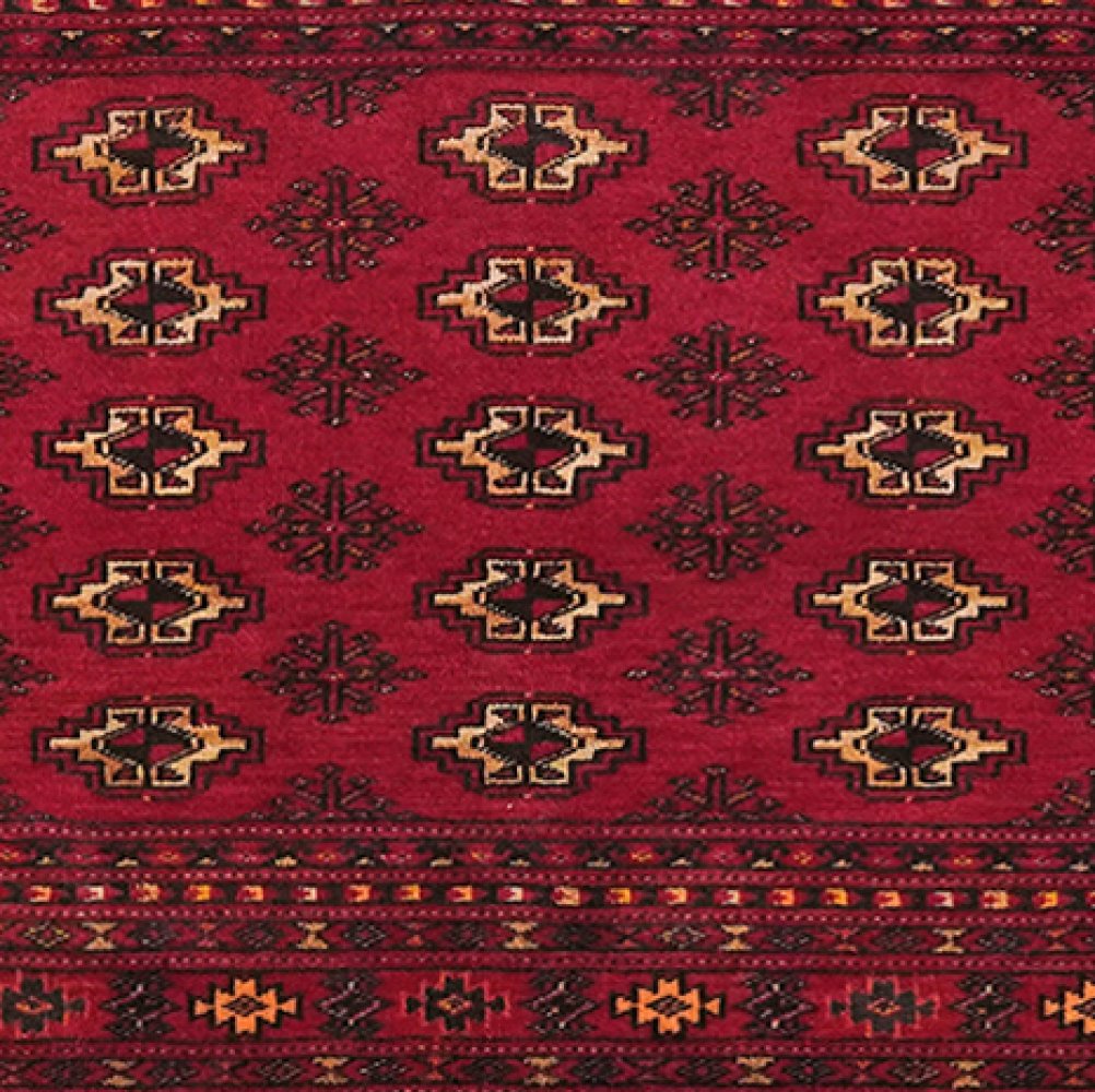 Belutch — Hand-knotted, 146x74 cm, Red, 100% Virgin Wool | View 4