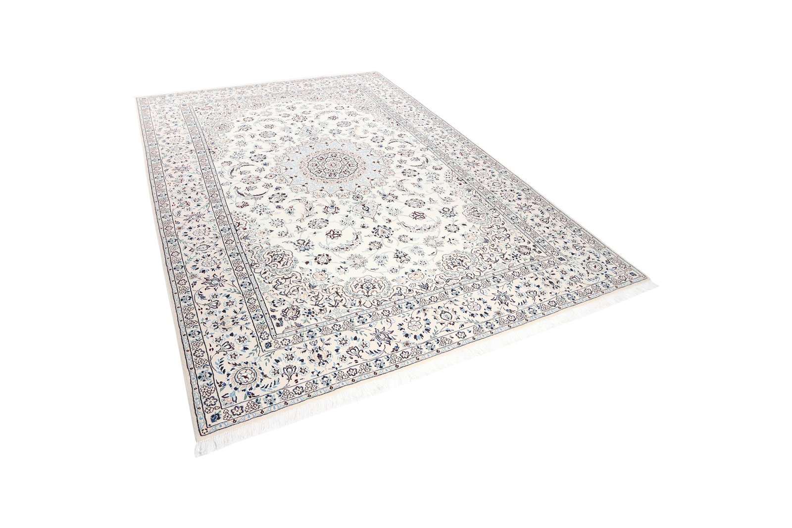 Nain 9La — Hand-knotted, 204x301 cm, Beige, 100% Virgin Wool | View 5