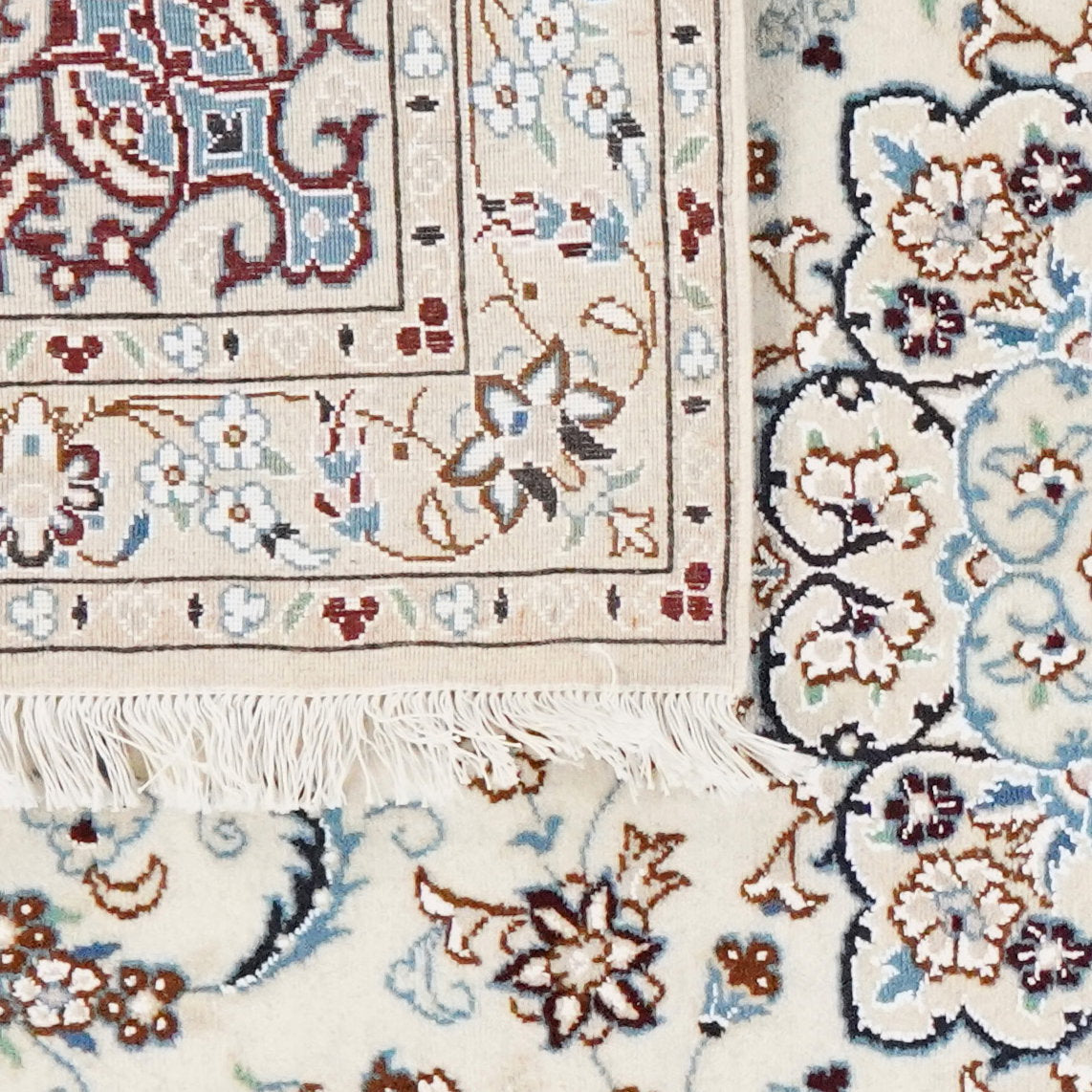 Nain 9La — Handgefertigt, 151x100 cm, Beige, 100% Virgin Wool | View 7