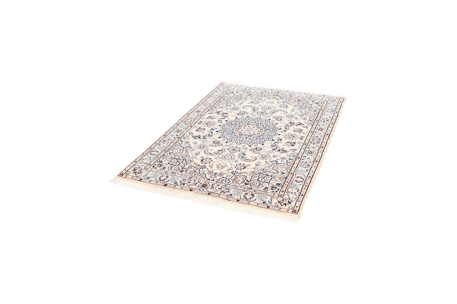 Nain 9La — Hand-knotted, 101x146 cm, Beige, 100% Virgin Wool | View 5