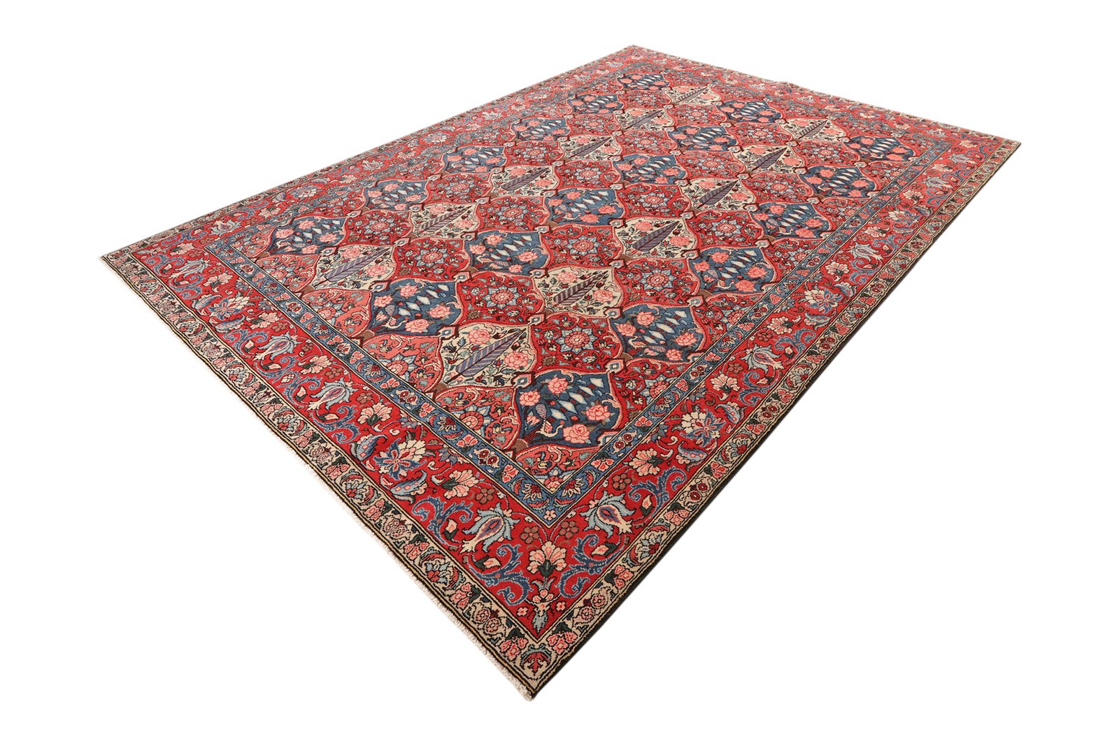 Bakhtiar — Hand-knotted, 206x303 cm, Multicolor, 100% Virgin Wool | View 5