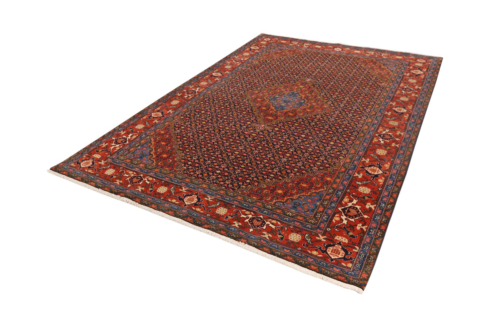 Ardebil — Hand-knotted, 194x294 cm, Blue, 100% Virgin Wool | View 5