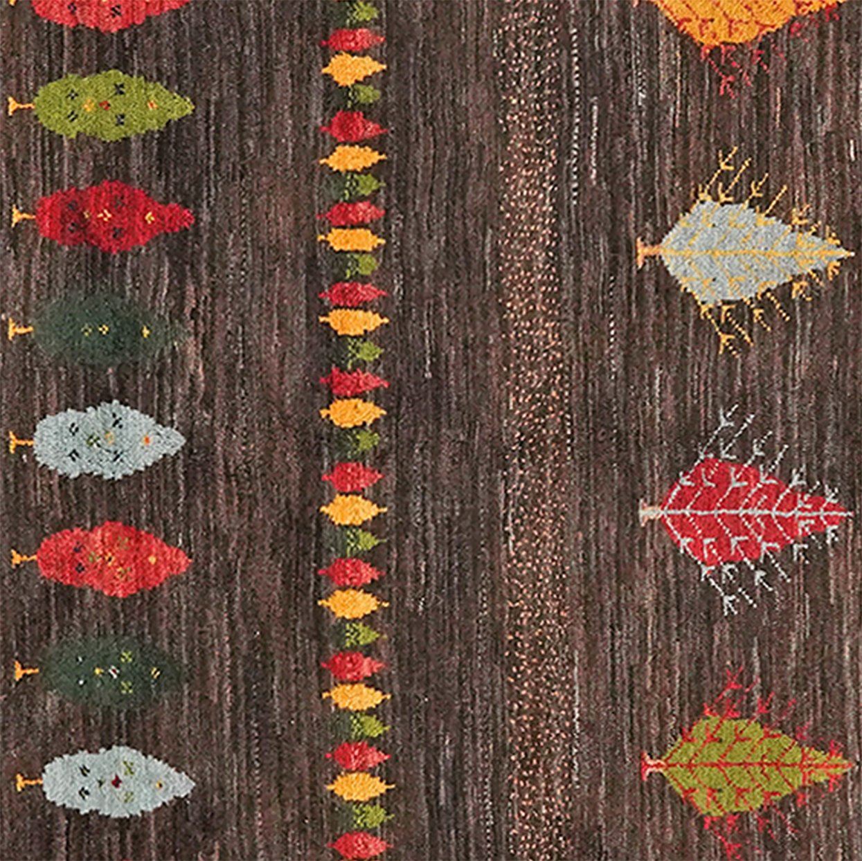Gabbeh Sonnat — Hand-knotted, 155x204 cm, Brown, 100% Virgin Wool | View 4