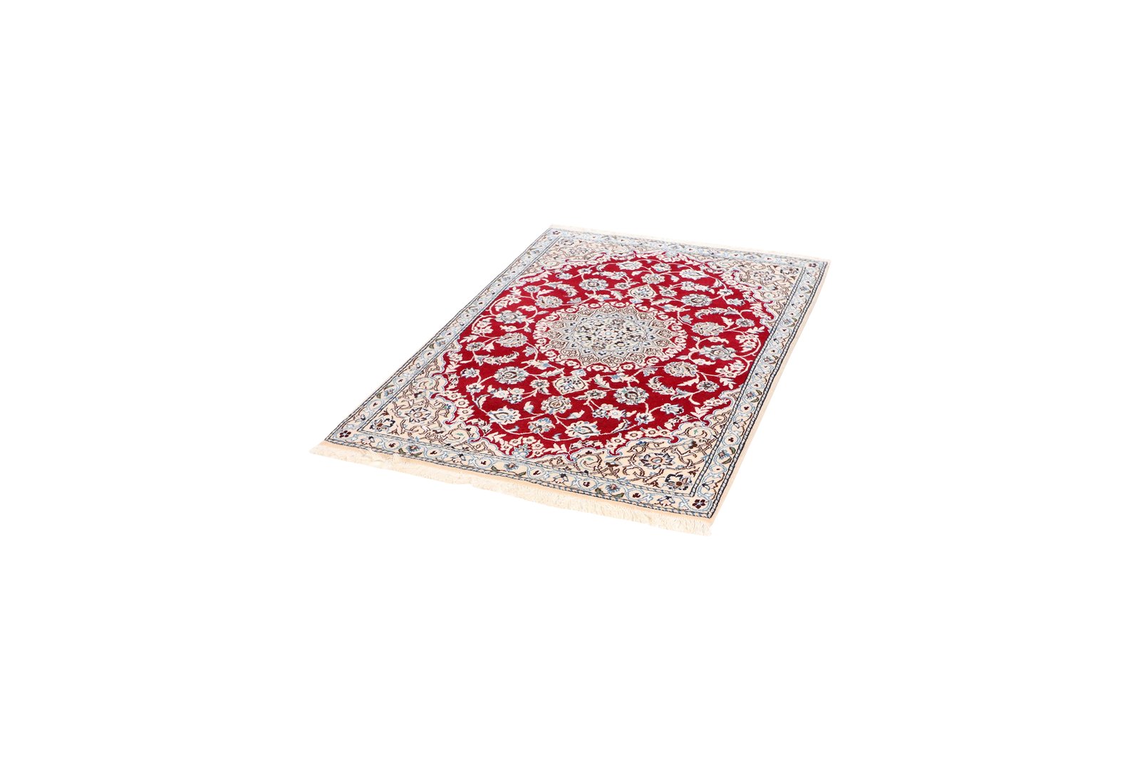 Nain 9La — Hand-knotted, 88x133 cm, Red, 100% Virgin Wool | View 5