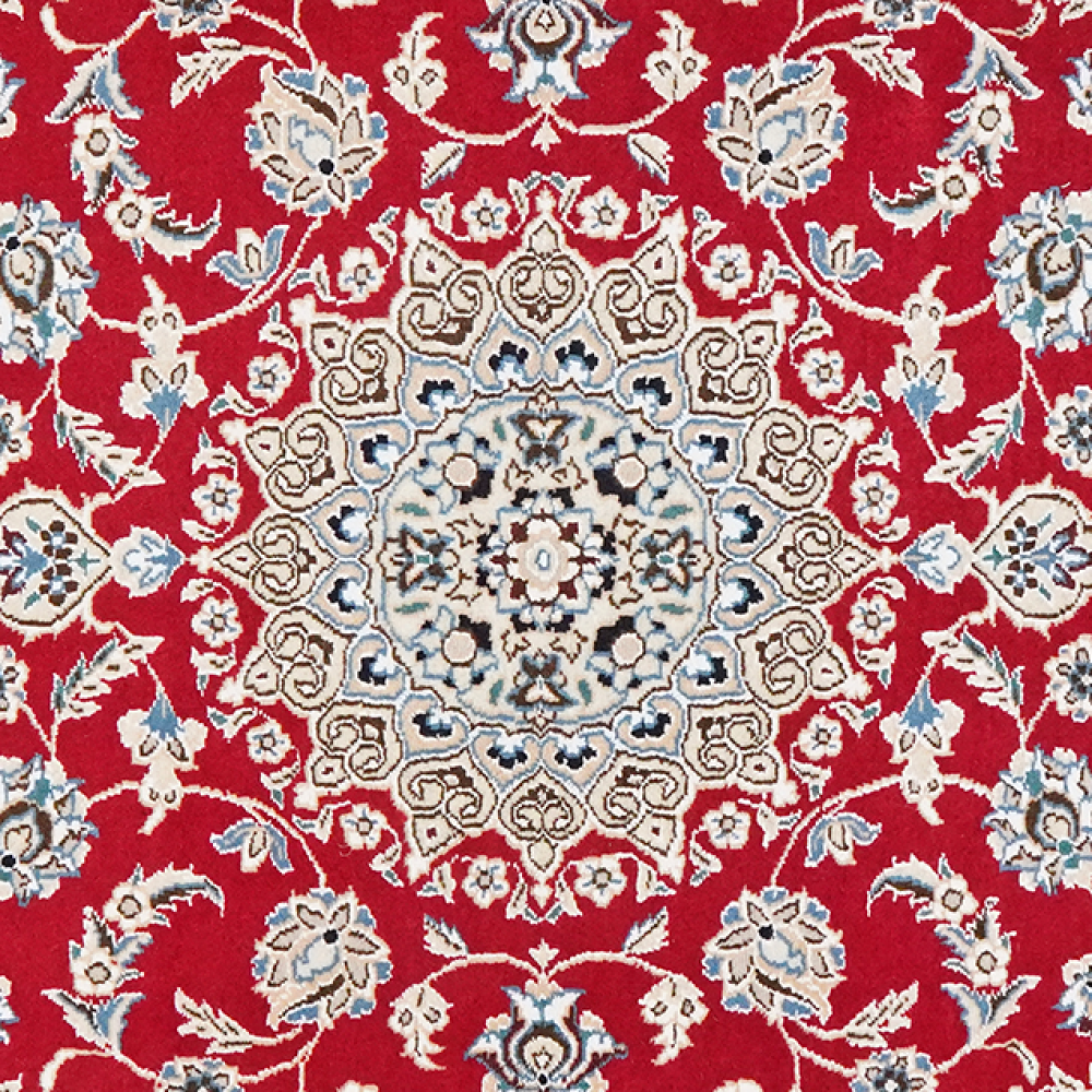 Nain 9La — Handgefertigt, 137x91 cm, Beige, 100% Virgin Wool | View 5