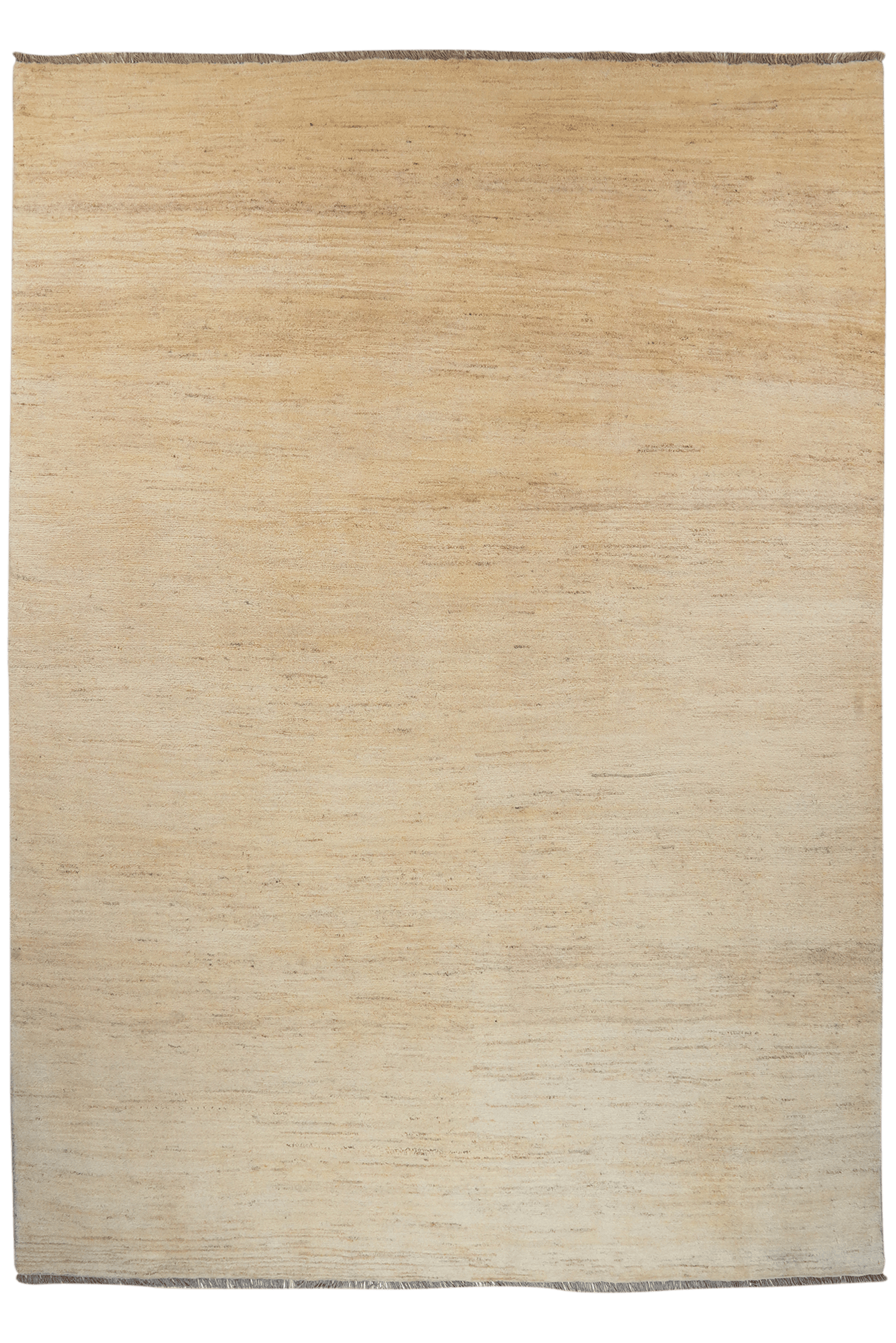 Gabbeh — Hand-knotted, 235x329 cm, Beige, 100% Virgin Wool | Main view
