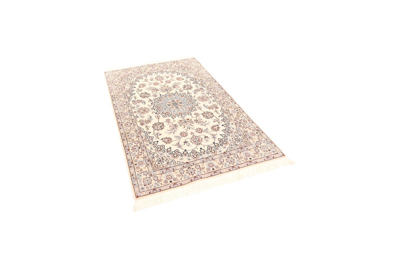 Nain 6La — Hand-knotted, 98x146 cm, Beige, 100% Virgin Wool | View 5