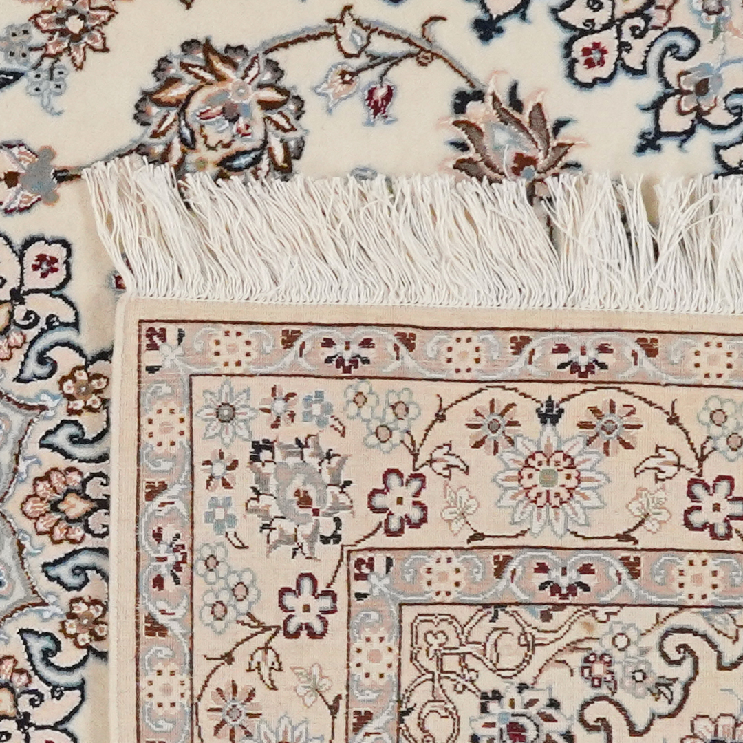 Nain 6La — Handgefertigt, 146x98 cm, Beige, 100% Virgin Wool | View 7