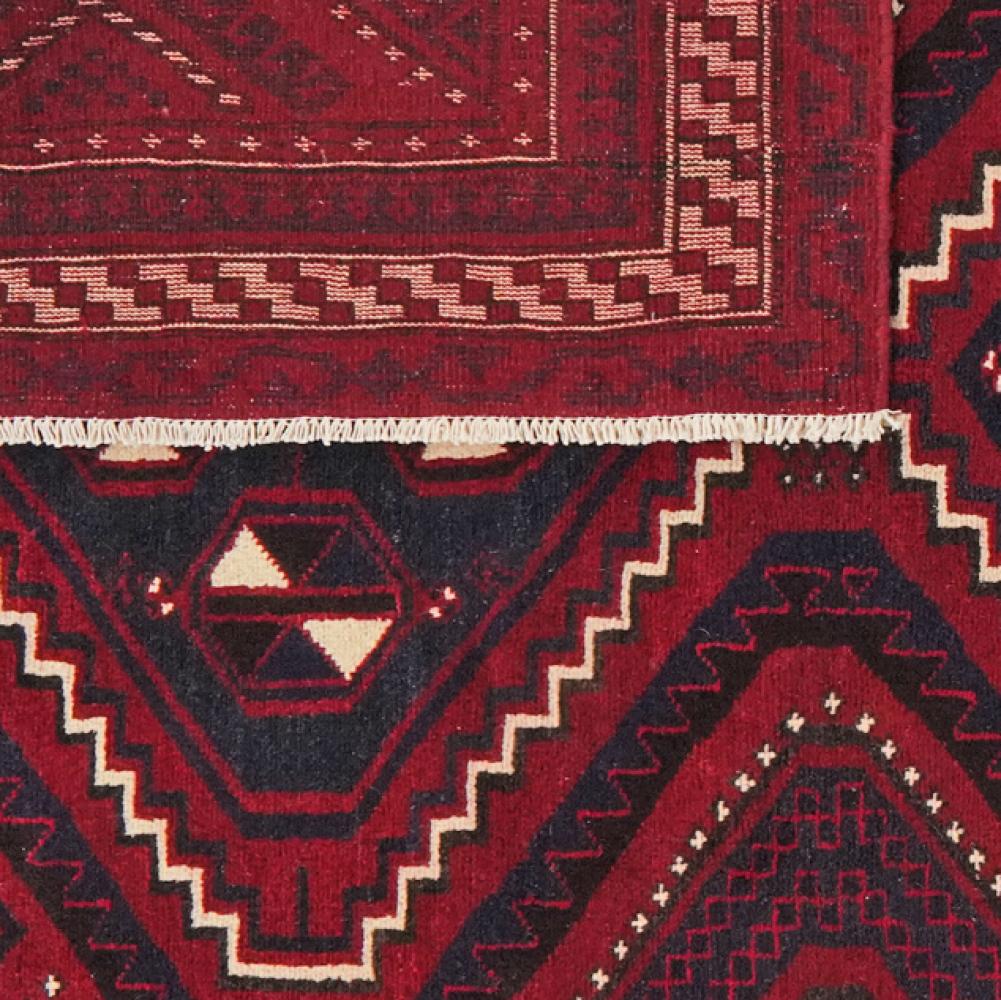 Lori — Hand-knotted, 222x316 cm, Red, 100% Virgin Wool | View 6