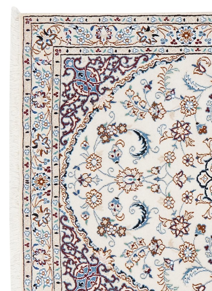 Nain 9La — Hand-knotted, 100x153 cm, Beige, 100% Virgin Wool | View 3