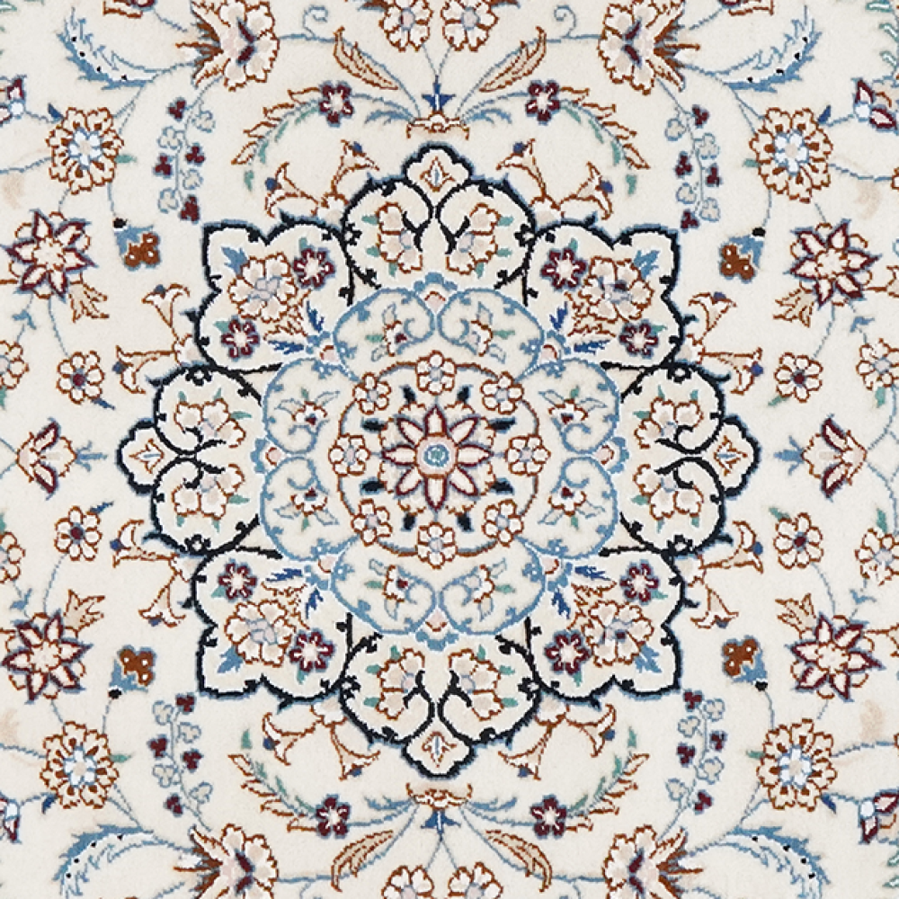 Nain 9La — Handgefertigt, 153x100 cm, Beige, 100% Virgin Wool | View 5