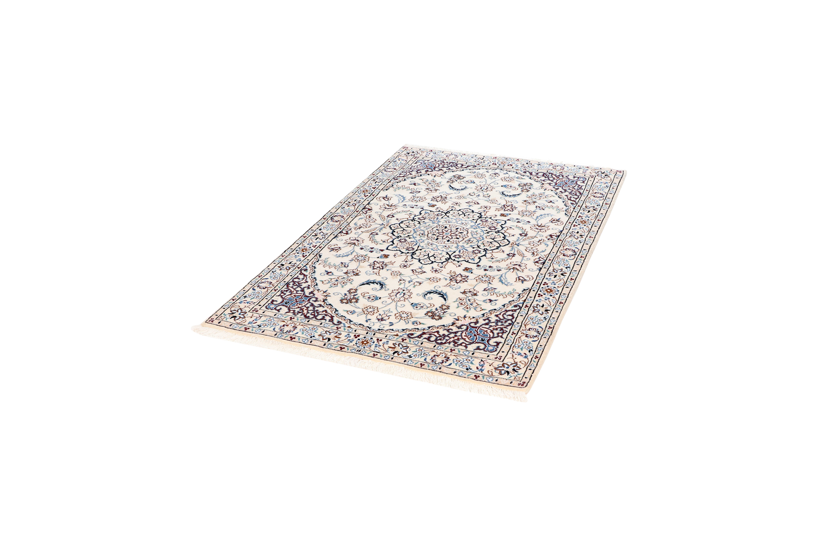 Nain 9La — Handgefertigt, 153x100 cm, Beige, 100% Virgin Wool | View 6