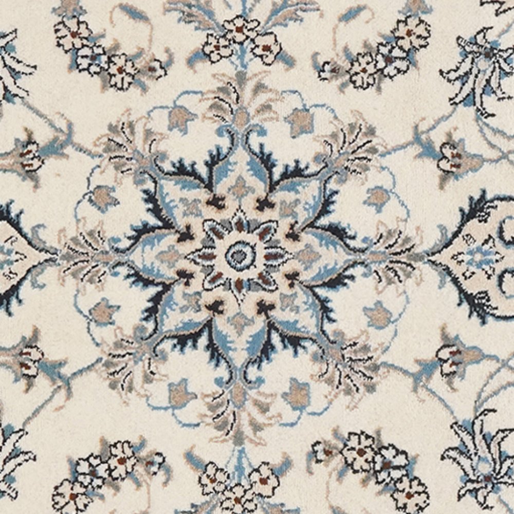 Nain 12La — Hand-knotted, 90x139 cm, Beige, 100% Virgin Wool | View 4
