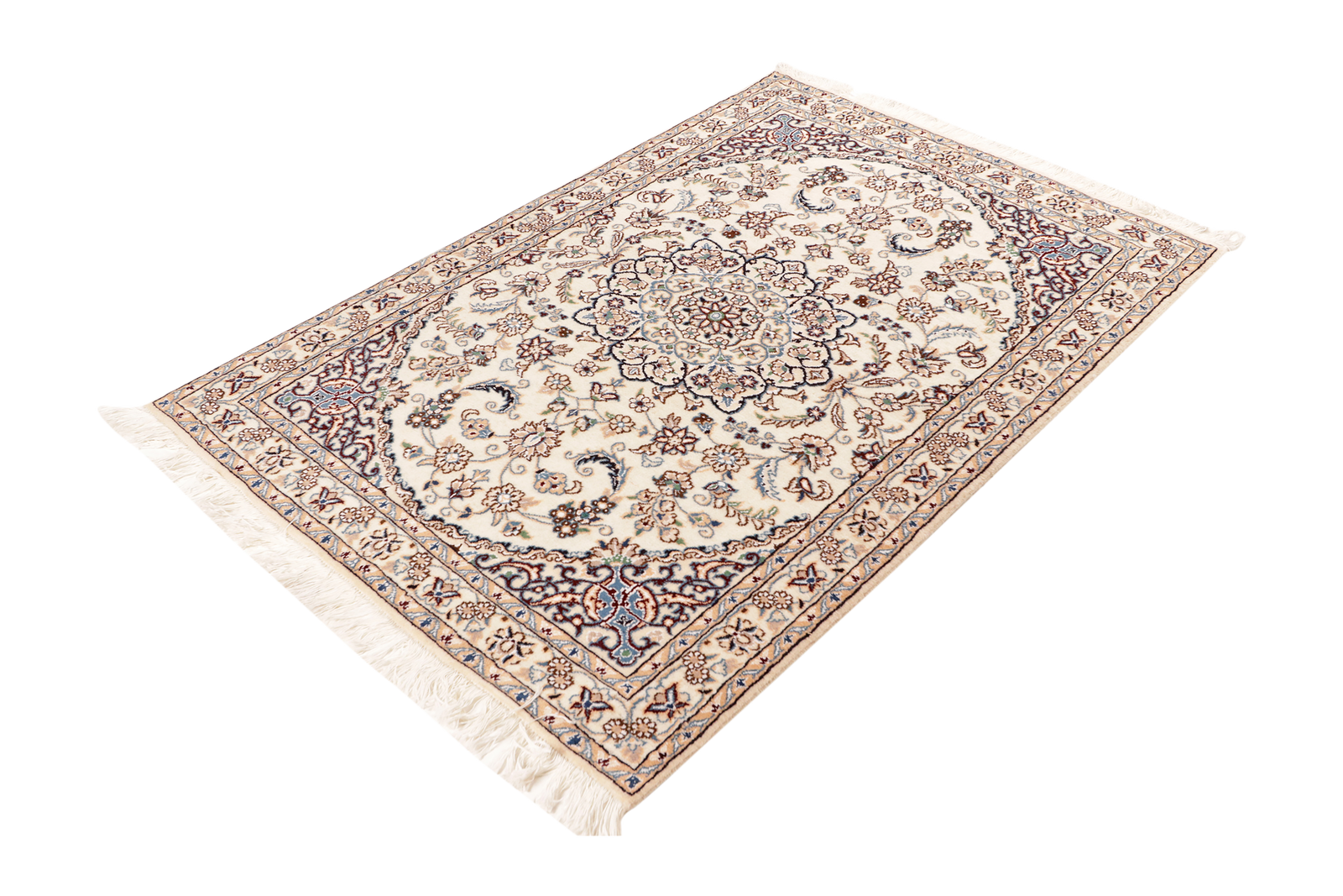 Nain 9La — Handgefertigt, 151x102 cm, Beige, 100% Virgin Wool | View 6