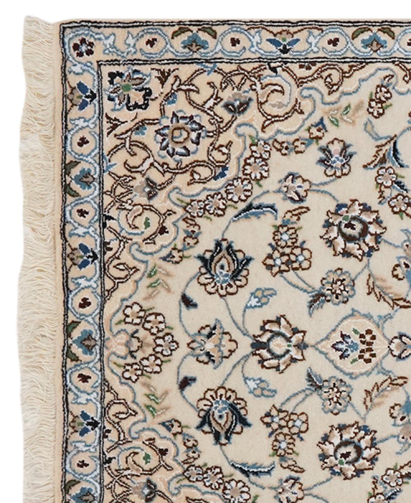 Nain 9La — Hand-knotted, 88x138 cm, Beige, 100% Virgin Wool | View 3