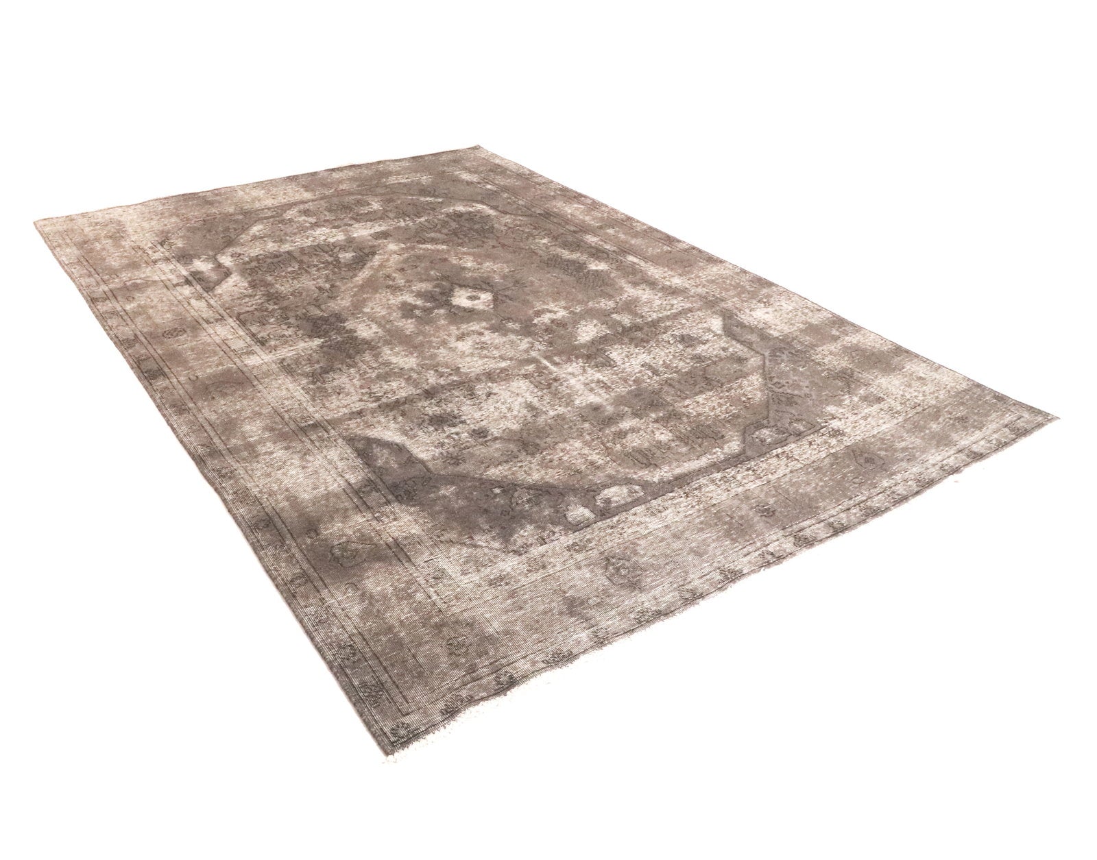 Vintage — Handgefertigt, 295x207 cm, Grau, 100% Virgin Wool | View 5