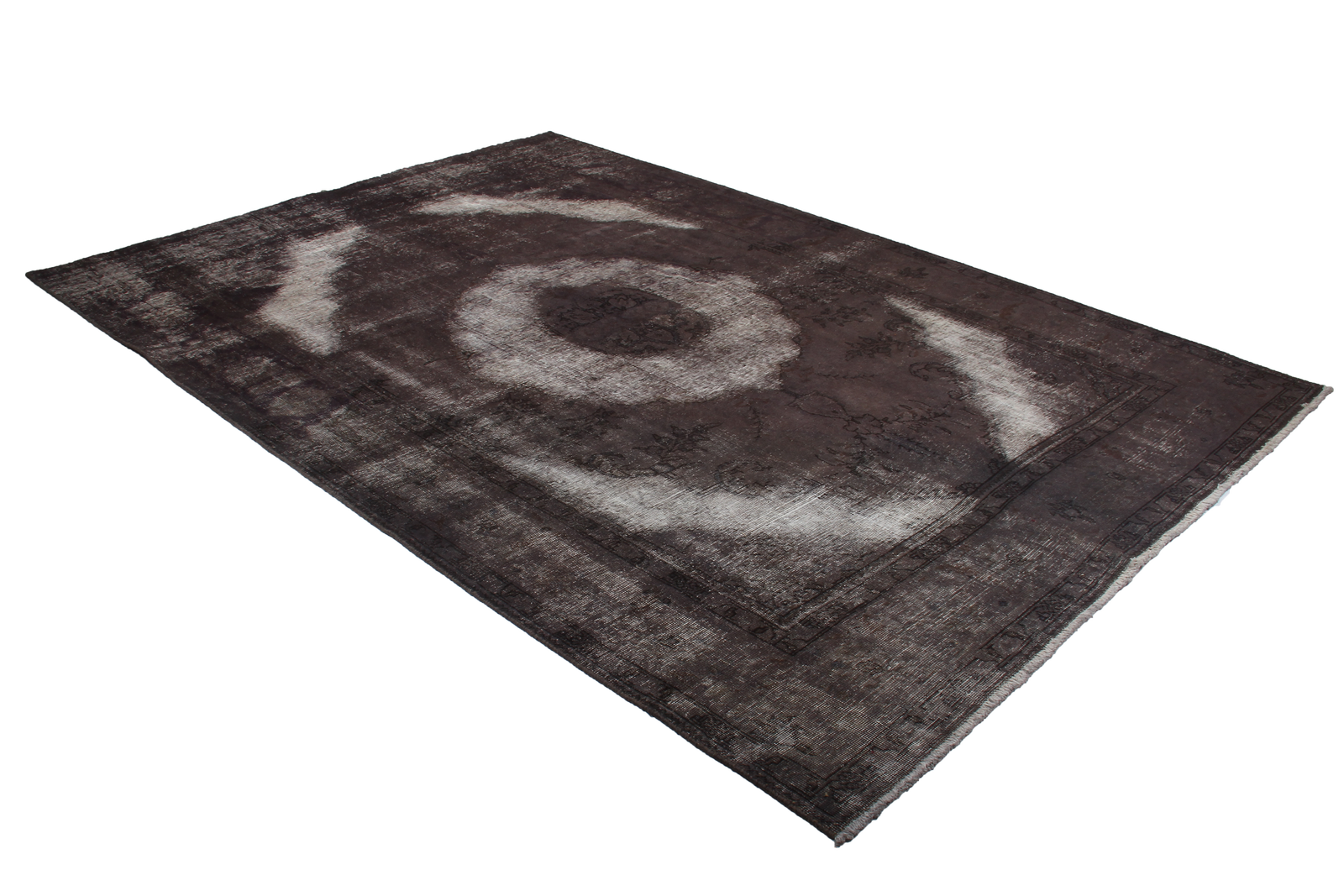 Vintage — Handgefertigt, 294x204 cm, Grau, 100% Virgin Wool | View 7