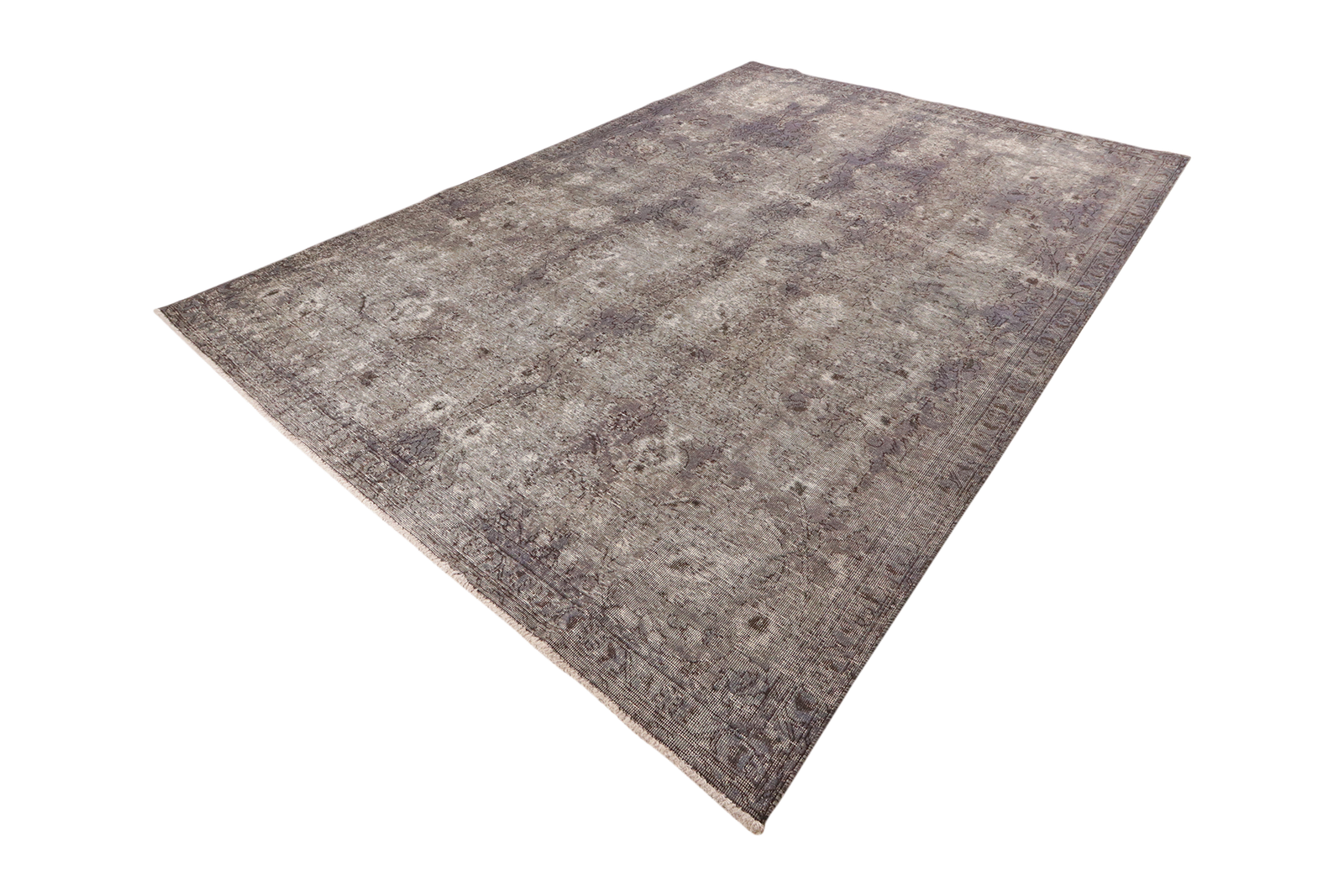 Vintage — Handgefertigt, 322x226 cm, Blau, 100% Virgin Wool | View 6