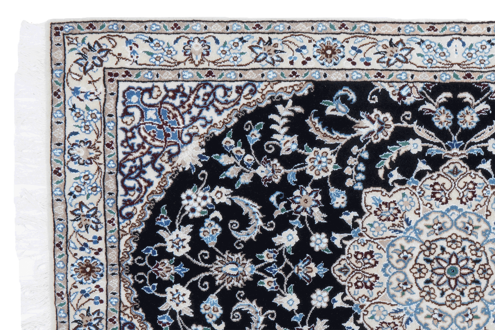 Nain 9La — Handgefertigt, 158x100 cm, Beige, 100% Virgin Wool | View 4