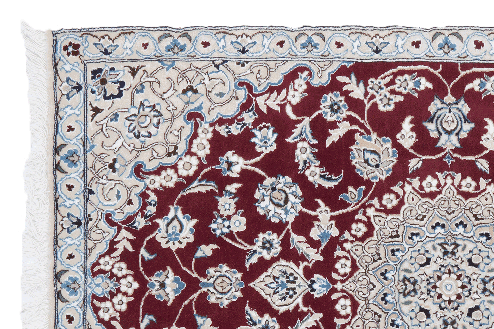 Nain 9La — Handgefertigt, 137x90 cm, Beige, 100% Virgin Wool | View 4